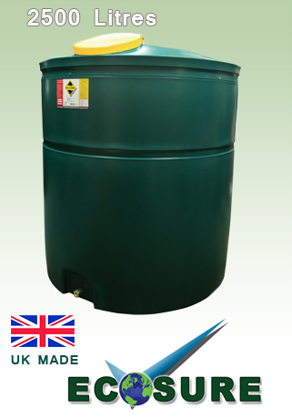 Ecosure Waste Oil Tank 2500 Litres
