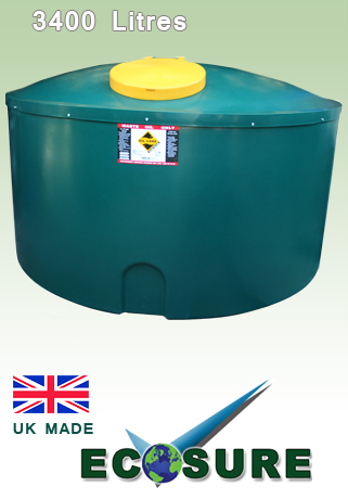 Ecosure 3400 Litre Waste Oil Tank