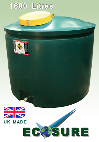 Ecosure Waste Oil Tank 1600 Litres