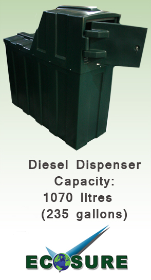 Ecosure 1000 Litre Fuel Dispenser - 12V